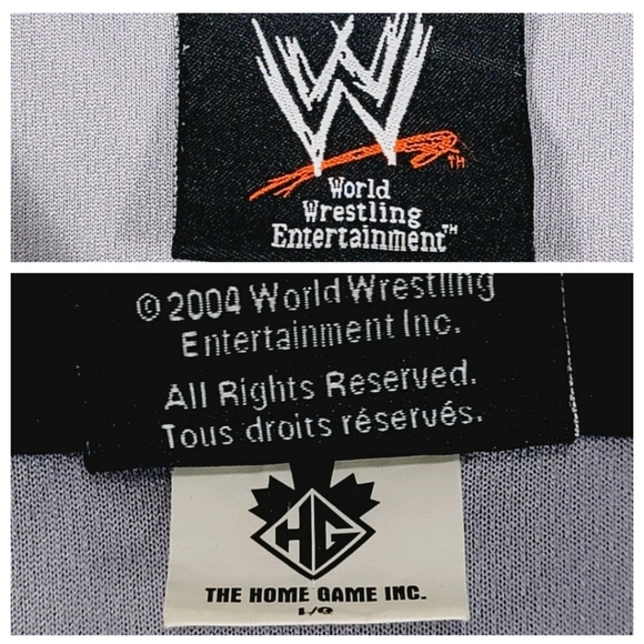 Vintage WWE The Rock Brahma Bull Size Large Hockey Jersey Rare - Picture 6 of 6